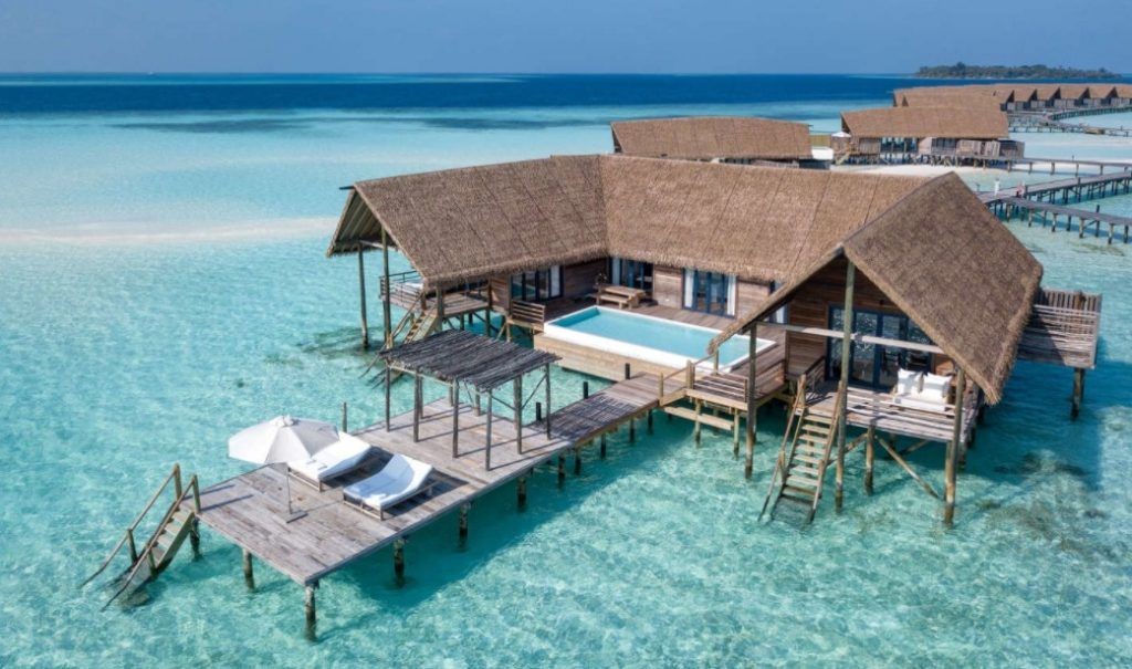 Cabañas de Maldivas